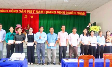 Tịnh Biên bế giảng lớp bồi dưỡng nghiệp vụ công tác Đảng